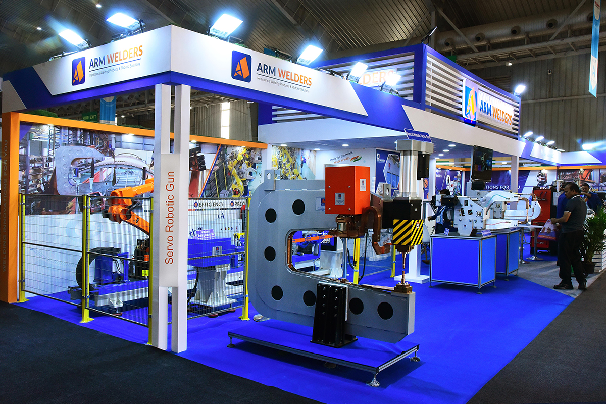 Arm Welders 102 Sqrmtr - Imtex 2024 Bengaluru